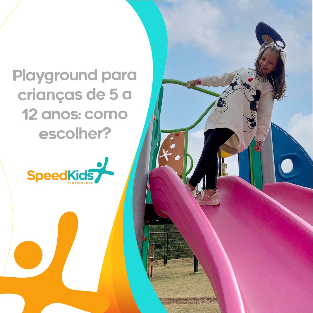 Playground para crianças de 5 a 12 anos: como escolher?